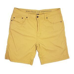 Prana Hybridizer Shorts Mens 36 Tan Ripstop Hiking Outdoors‎ Camping Gorpcore
